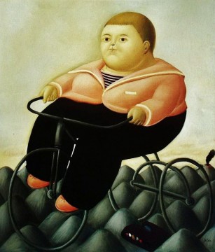 fernando vii Ölbilder verkaufen - Fahrrad Fernando Botero